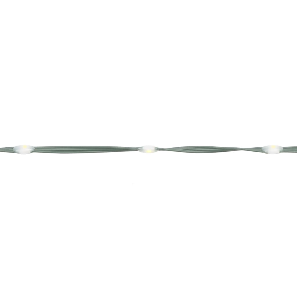 vidaXL Christmas Tree on Flagpole Warm White 732 LEDs 16 ft